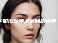 沈阳市动手术消除眼袋手术医院在榜名单前十位已公布-沈阳浑南盛京医美医疗美容门诊部（有限公司）优质之选~